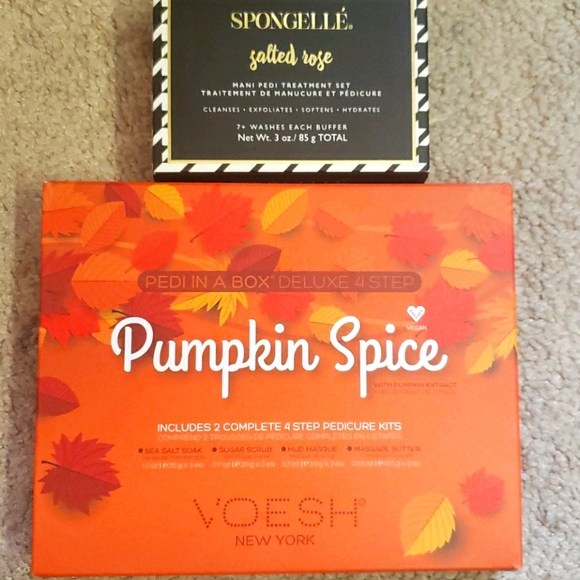 Spongelle Other - Pedicure kits & Mani Pedi Treatment set